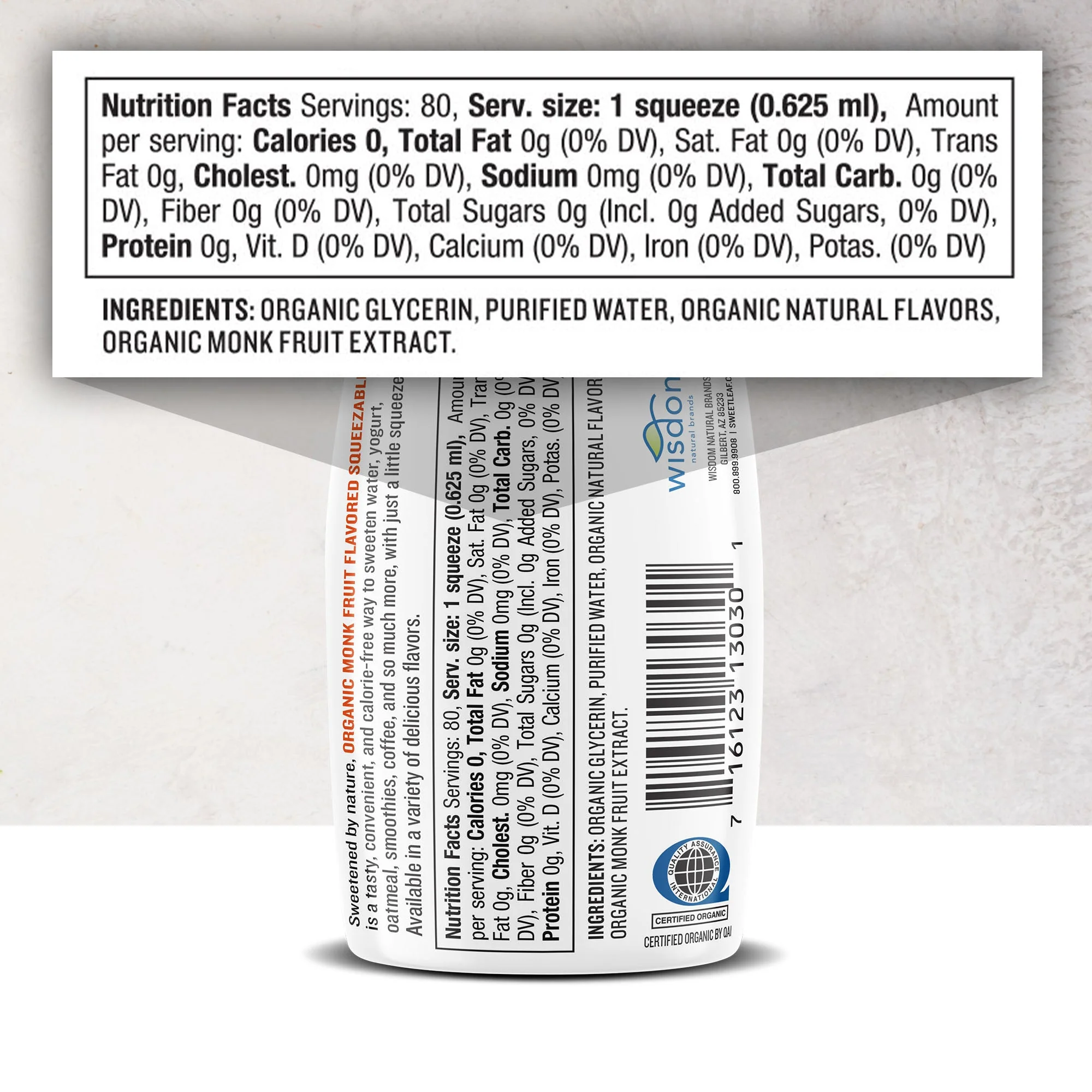 Clear Liquid Monk Fruit, 1.7 oz - Image 2