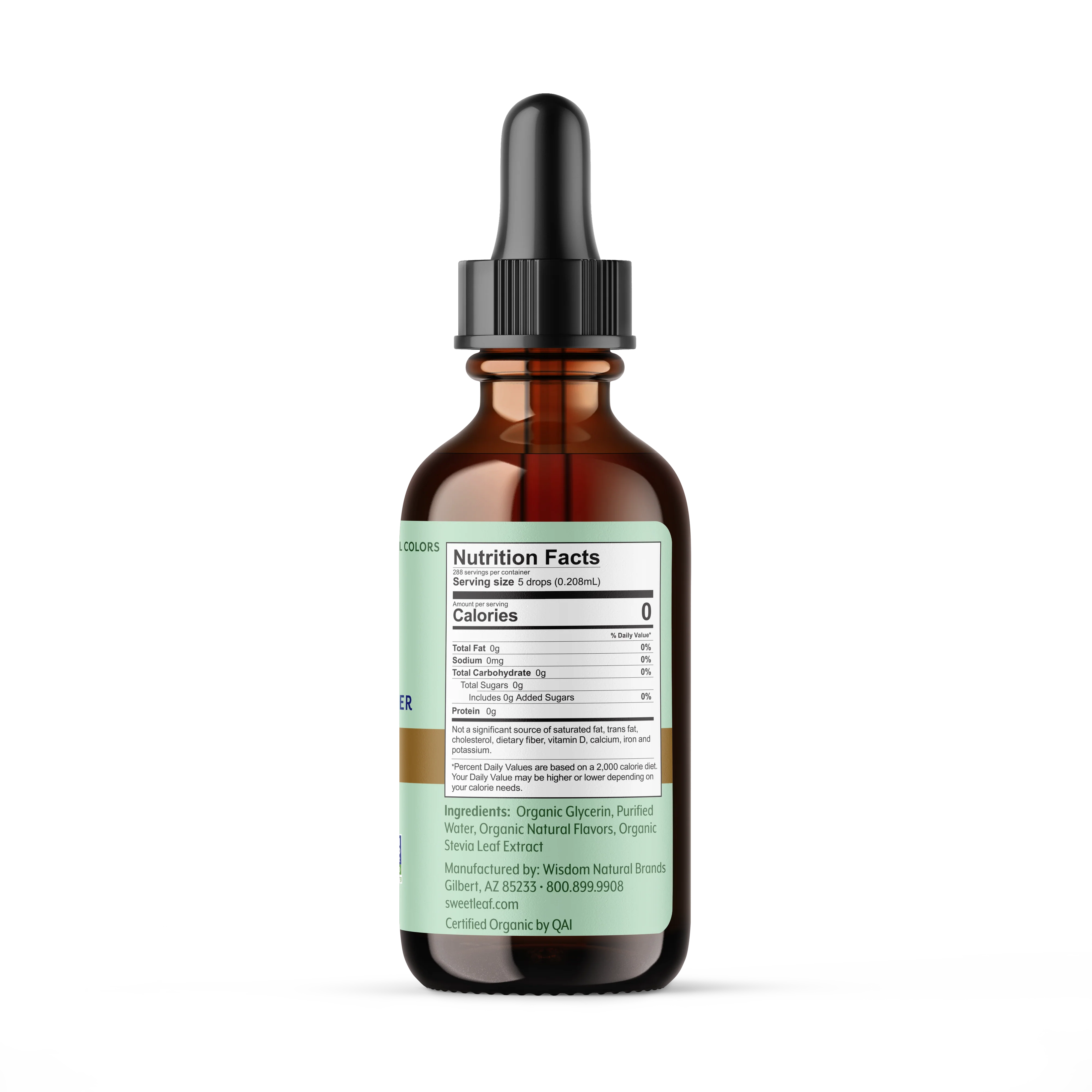 Organic English Toffee Liquid Stevia 2 oz - Image 3