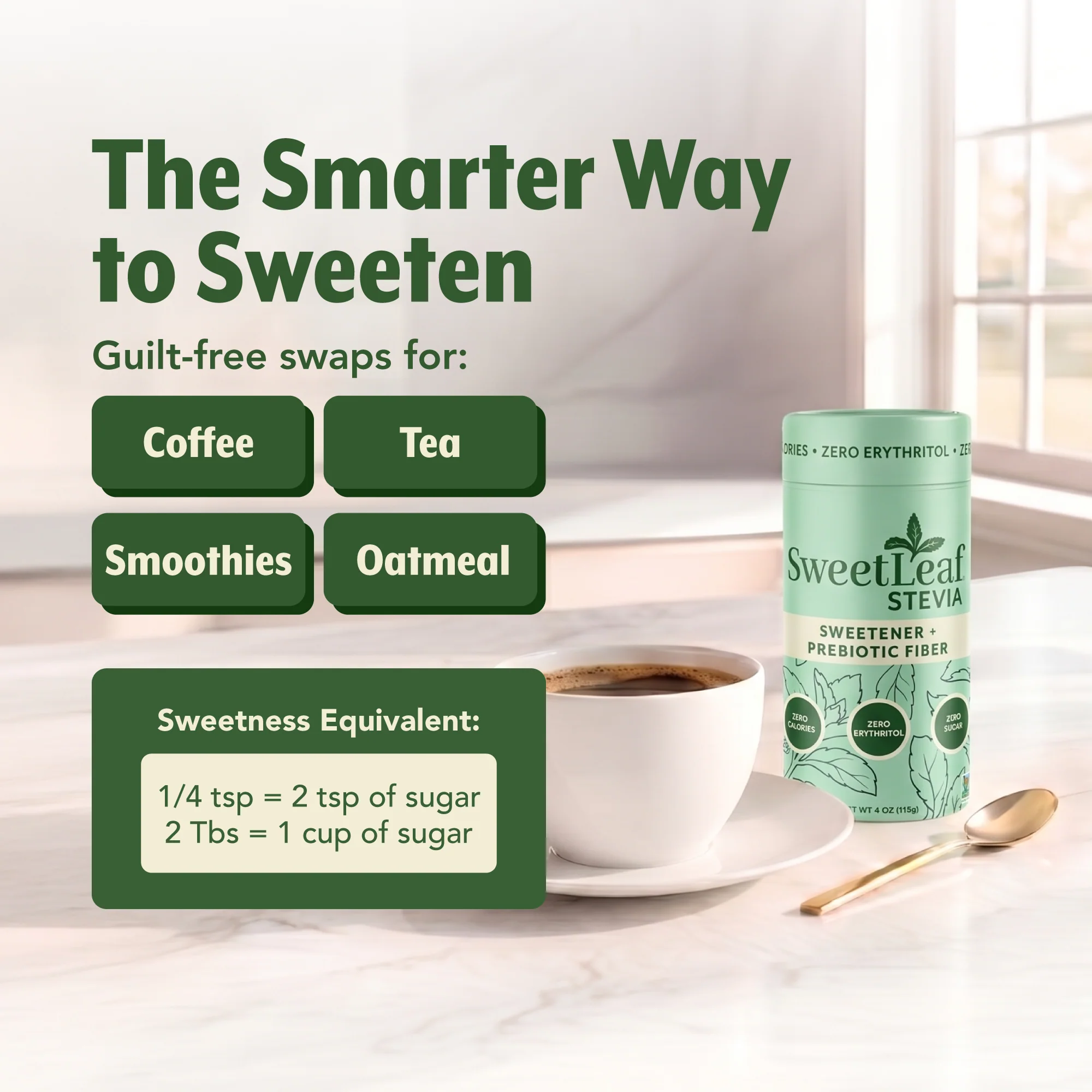 Stevia Shaker, 230 servings - Image 4