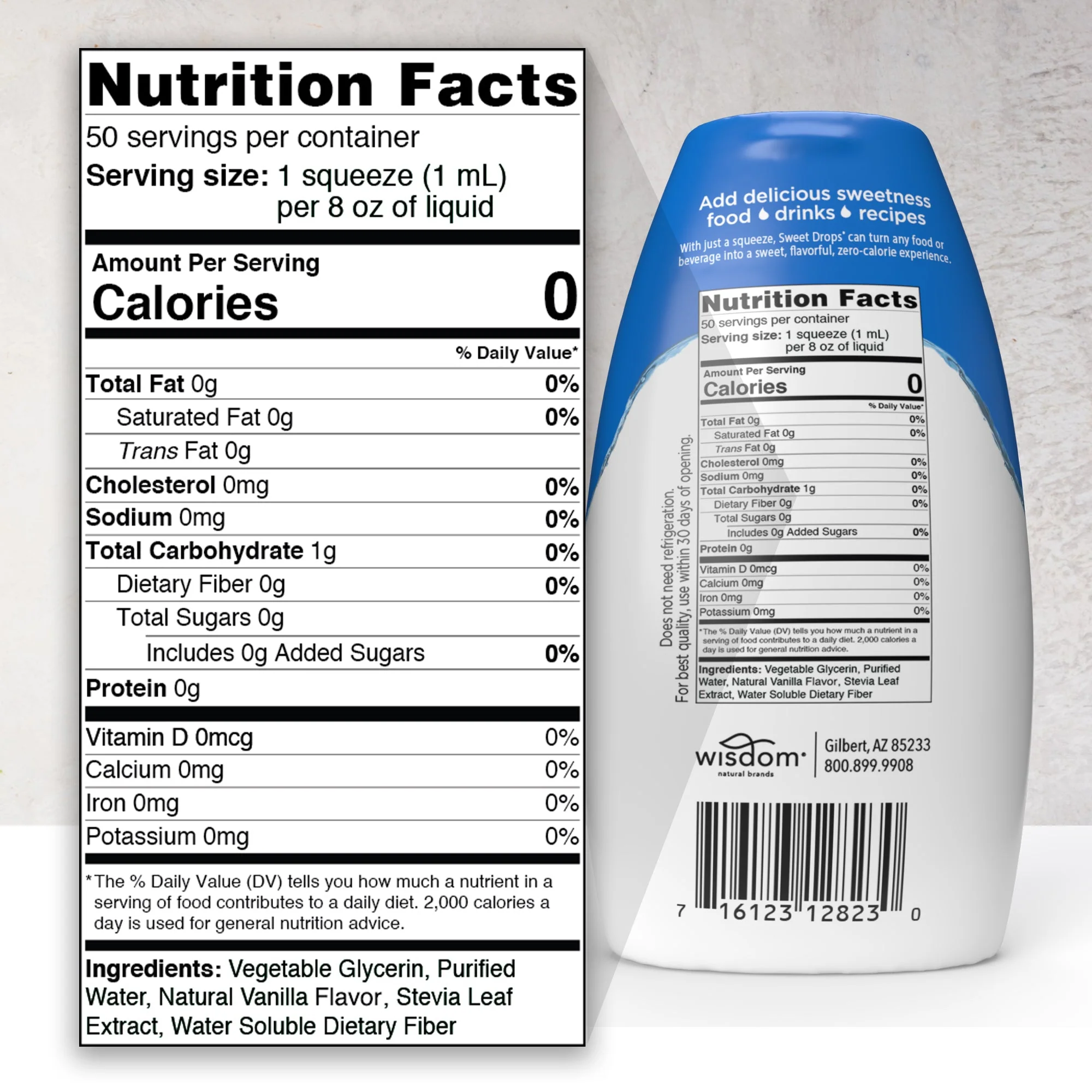 Vanilla Sweet Drops®, 1.7 oz - Image 2